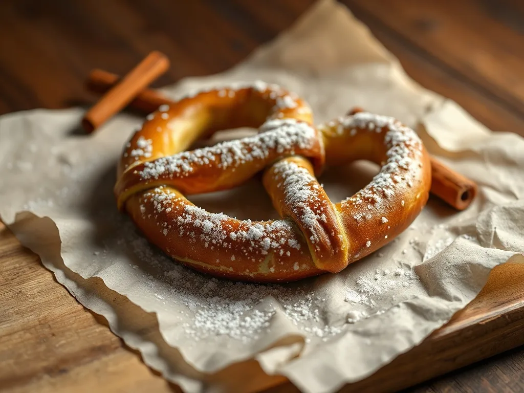 Cinnamon Sugar Pretzel